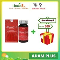 Adam Plus cải thiện, tăng cường sinh lý nam lọ 30 viên