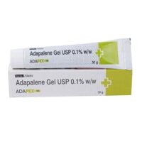 Adapex gel (30g) adapalene 0.1% gel - kem trị mụn trứng cá, mụn viêm, mụn ẩn, kiềm dầu, và loại bỏ sừng già bề mặt