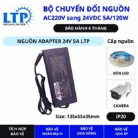 Adapter 24V - 5A  (Jack 5.5 x 2.1mm) - 120W