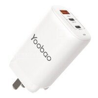 Adapter 3 cổng sạc nhanh PD65W/QC60W Yoobao YAD-C003