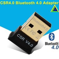 Adapter Bluetooth Ver. 4.0 cho PC và Laptop usb bluetooth cho máy tính thiết bị tạo bluetooth cho máy tính dongle usb bluetoth dongle