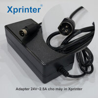 Adapter – bộ đổi nguồn 24V-2.5A chính hãng cho máy in nhiệt Xprinter
