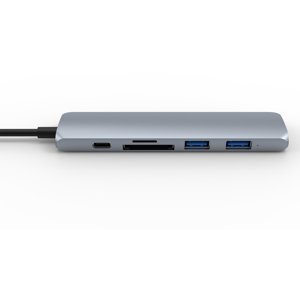 Adapter chuyển đổi USB C 6 in 1 HyperDrive HD22E