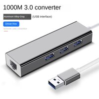Adapter Chuyển Đổi Usb Sang Rj45 Type-c USB3.0 2.0 HUB Card Mạng 1000M Cho Laptop TV Box