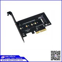Adapter chuyển M2 sang PCIE (cắm khe card đồ họa, không hỗ trợ M.2 SATA) | Tray