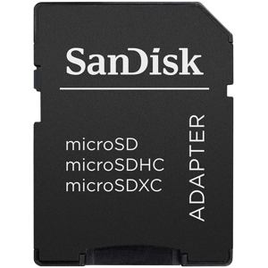 Bộ chuyển thẻ MicroSD sang SD hiệu Sandisk, Samsung