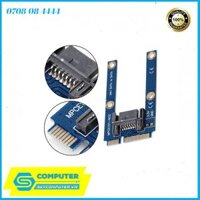 Adapter mSATA to SATA 7Pin lắp thêm HDD SSD