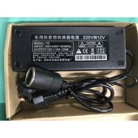 Adapter nguồn 12v 10a đầu tẩu thuốc ô tô