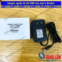 Adapter nguồn AC AD-E001 cho máy in Brother PT-E300 PT-E500 PT-E550W PT-H300 PT-P700 PT-P750W