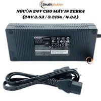 Adapter nguồn dùng cho máy in Zebra 24v 2.5a / 3.215a / 4.17a - bảo hành 1 năm xịn