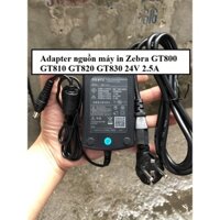 Adapter nguồn máy in Zebra GT800 GT810 GT820 GT830 24V 2.5A