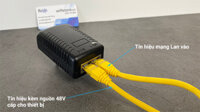 Adapter PoE 100 48v cấp nguồn tín hiệu cho Camera, bộ phát WiFi