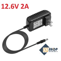 Adapter Sạc 12.6V 2A có đèn báo đầy