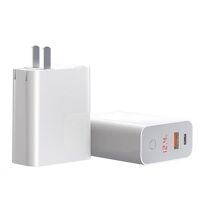 Adapter Sạc 2 Cổng 45W Baseus BS-EU907 Tích Hợp Tính Năng Smart Shutdown Hẹn Giờ Ngắt Điện Hỗ Trợ Sạc Nhanh QC 3.0 / QC 4.0 / FCP - Hàng Chính Hãng