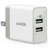 Adapter sạc 2 cổng 4.8A Anker A2021