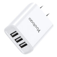 Adapter sạc 3 cổng Yoobao YAD-C002B 3.4A