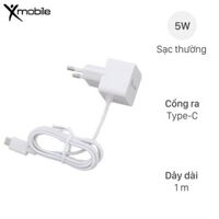 Adapter sạc dây Type-C 1 m 5W Xmobile DS199-WB Trắng