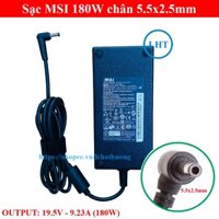 Adapter Sạc Laptop Gaming MSI 19.5V - 9.23A (180W) chân 5.5x2.5mm thay cho GP72 GP72MVR 7RFX Leopard Pro