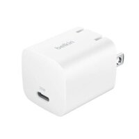 Adapter sạc nhanh 25W USB-C PPS Wall Charger màu trắng Belkin