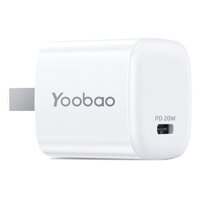 Adapter sạc nhanh cổng type-C Yoobao RY-U62 20W PD