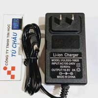 Adapter sạc Pin Li ion 16.8V - 2A cho mach sạc 4S điện áp từ 14.4V đến 16.8V / Đầu cắm 5.5mm x 2.1mm