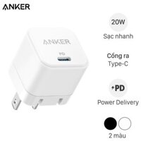 Adapter Sạc Type C PD 20W Anker PowerPort III Cube A2149