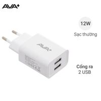 Adapter Sạc USB 12W AVA+ TCED2