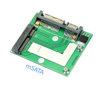 Adapter SSD mSATA to SATA nhỏ gọn, giá rẻ lắp đặt ổ cứng mSATA vào PC Laptop