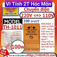 Adaptor Đổi Điện Áp 220V = 110V, Revolve TH-1011 100W