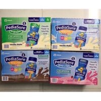 ❤️[Date 01/2026]Thùng 24 chai Sữa Pediasure nước Vani, Dâu, Fiber chất xơ 237ml Mỹ 🇺🇸