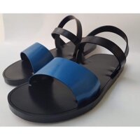 ⚡️[Dép Lốp] Dép cao su 3 quai ngang màu xanh lam ࿈