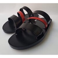 ⚡️[Dép Lốp] Dép cao su Nam 3 quai chéo màu đỏ ࿈