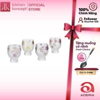 Aderia - Shiki Meguri - Bộ ly Sake - 4 cái