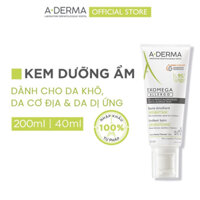 Aderma Exomega Allergo Kem dưỡng cho da khô, chàm dị ứng, da cơ địa