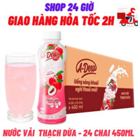 ADEW Nước Vải Thạch Dừa -  Shop 24 Giờ