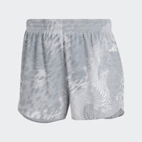 adidas Chạy Quần Short Chạy Bộ Xẻ Gấu Adizero Nữ trắng HY5503