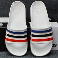 Adidas Duramo màu trắng sọc dương đen đỏ