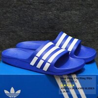 Adidas Duramo xanh dương sọc trắng