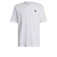 adidas Phong cách sống Áo thun dáng hộp Ba Lá Back and Front Classics Adicolor Nam trắng GN3453