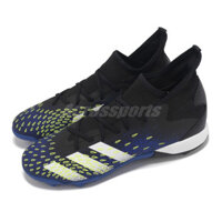 Adidas Predator FREAK. 3 TF đen vàng hải quân người đàn ông Turf mặt đất bóng đá Giày fy0623
