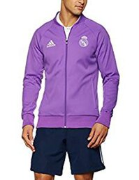 adidas Real Madrid 16/17 Away Anthem RayPur/Crywht Jacket