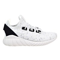 adidas Tubular Doom Sock Primeknit Big Kid's Shoes Running White/Core Black bz0329