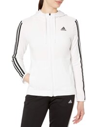 adidas womens 3-stripes Hoodie