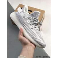 Adidas Yeezy Boost 350V2 Dừa Bắp Rang Thể Thao Giày Chạy Bộ Đệm Thoáng Khí Thoải Mái