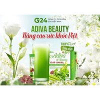 ADIVA BEAUTY TÍA TÔ -LINH CHI- CẦN TÂY-RONG NHO HỒNG SÂM HỘP 30 Gói