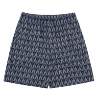 ADLV A Logo Monogram Pattern Short Pants