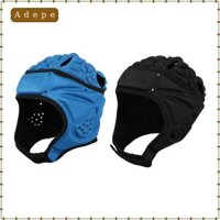 Adpe Mũ Bóng Đá Bảo Vệ Đầu Bóng Đá Unisex Thể Thao Có Thể Điều Chỉnh Mũ Bóng Bầu Dục Bảo Vệ Cho Thủ Môn Khúc Côn Cầu Con Lăn Trượt Băng