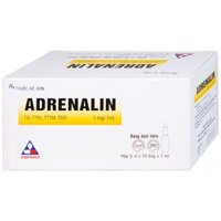 Adrenalin 1Mg/ML Vinphaco (Hộp/10 Ống)