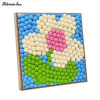 Adriaticsea Keo Bao Gồm Bộ Nghệ Thuật Diy Pom Pom Bộ Nghệ Thuật Đầy Màu Sắc Pom Pom Pom Bộ Nghệ Thuật Cho Trẻ Em Và Người Lớn Bộ Tranh Tự Làm Với Pompoms Keo Và Board Bộ Thủ Công Vui Vẻ Cho Mọi lứa tuổi