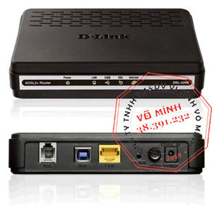 D-Link DSL-526B ADSL2+ Ethernet/USB Combo Router
